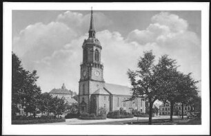 Frauenstein. Evangelische Stadtkirche auf dem Markt