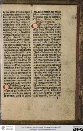 Alia oratio de eodem.
