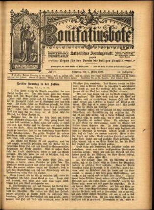 Ausgabe vom Sonntag, den 05. März 1899.