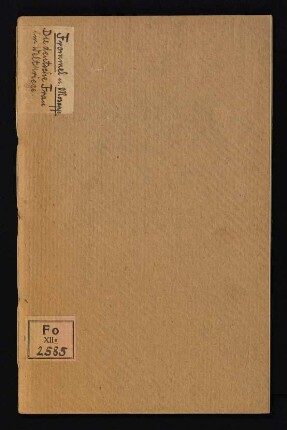Die deutsche Frau im Weltkriege : Reden am Badischen Frauentage; (10. Dezember 1916)