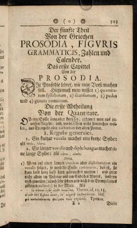 323-340, 1. Cap. Prosodia