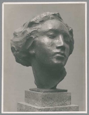 Kopf der Tänzerin, 1911/12/29, Bronze