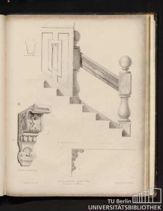 Holland house staircase to office