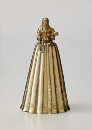 Sturzbecher in Gestalt einer Nonne, spätes 16. Jahrhundert
