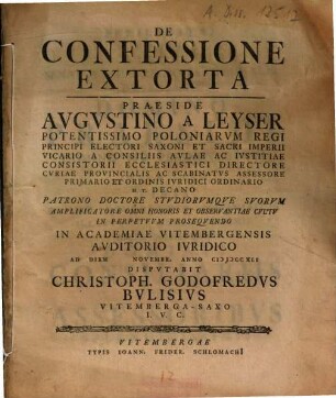 De Confessione Extorta
