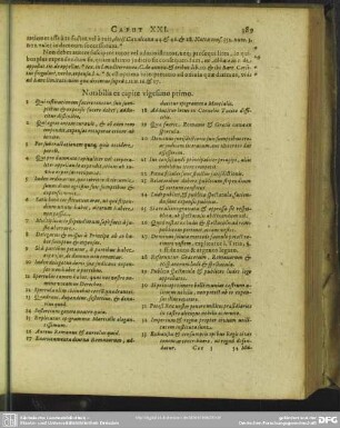 Caput XXI. De variis & extraordinariis sumptibus & expensis