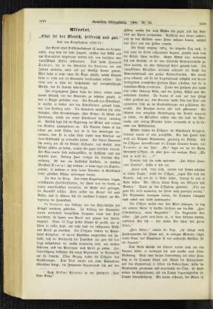 "Edel sei der Mensch, hilfreich und gut" : aus den Kriegsjahren 1870/71