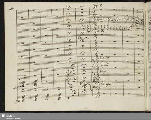 No: 8. [Aria:] Ha welch ein Klang auf Windes Flügeln
