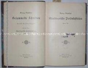 Gesammelte Schriften von Georg Brandes (Band 3)