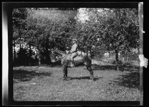 Oberleutnant Knorr zu Pferd, 10. Kompanie
