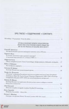 Spis treści