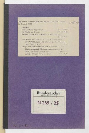 Geplanter Vorstoß der und Meuterei in der Flotte im Herbst 1918