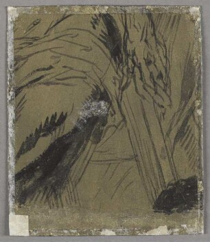 Skizze (Fragment), recto aus: "Geschichte des Till Eulenspiegel"