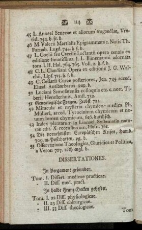 Dissertationes.