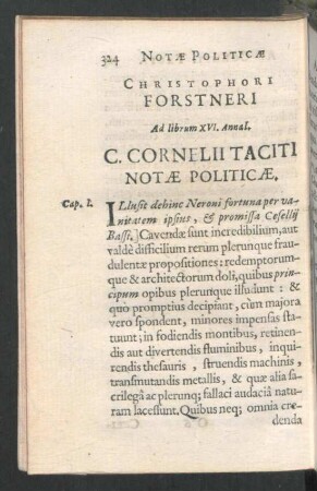 Ad Librum XVI. Annalium