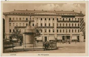 Leipzig, am Königsplatz