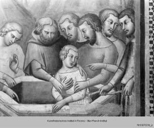 Alttestamentliche Szenen : Joseph wird in den Brunnen geworfen befleckt