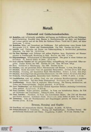 Metall (Nr. 529-618)