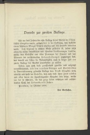 Vorrede zur zweiten Auflage.