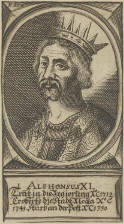 Bildnis des Alphonsus XI.