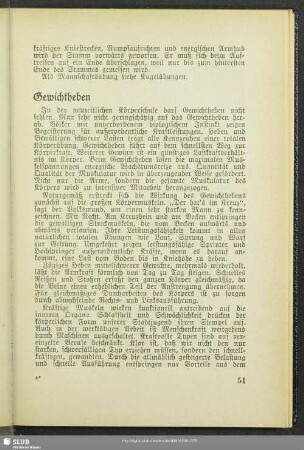Gewichtheben