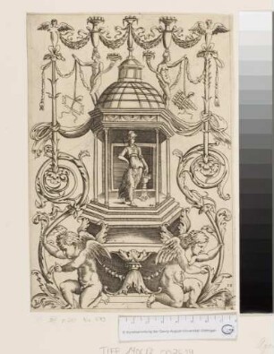 Ornament mit sechseckiger Pagode