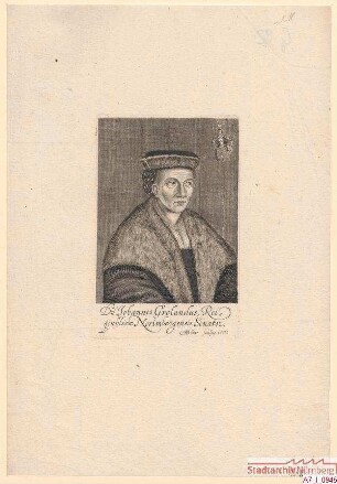 Johann (= Hans) Groland, Ratsherr in Nürnberg