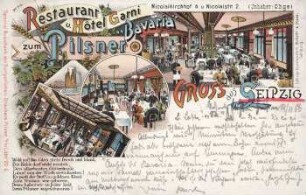 Gruss aus Leipzig : Restaurant und Hotel Garni zum Pilsener Bavaria
