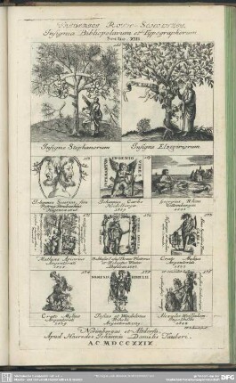 Friderici Roth-Scholtzii. Insignia Bibliopolarum et Typographorum. Sectio. XIII.