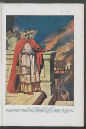 Nero contempla o incendio de Roma