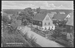 Grillenburg. Blick auf Grillenburg