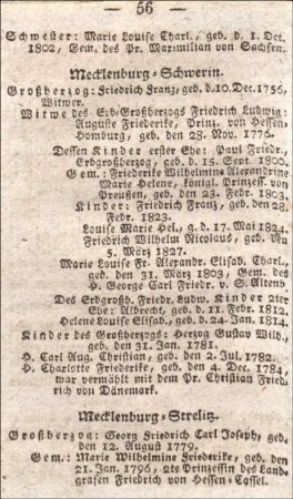 Mecklenburg-Schwerin.