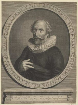 Bildnis des Abrahamus Bloemaert