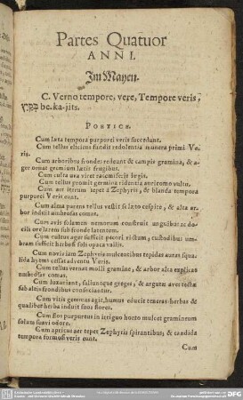 Partes Quatuor Anni