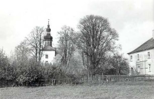 Evangelische Kirche in Klitten : Ewangelska cyrkej w Klětnom