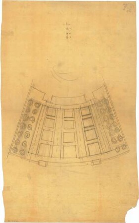 Pfann, Paul; Bingerbrück - Elisenhöhe; Bismarck-Nationaldenkmal - Vorplatz (Grundriss)
