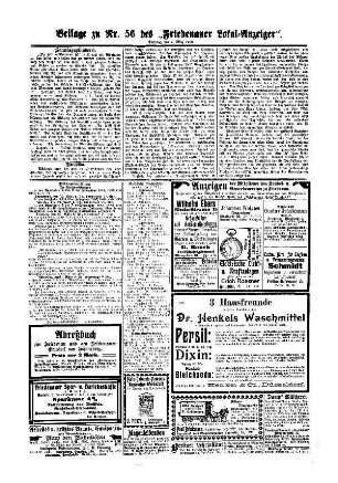 Beilage zu Nr. 56