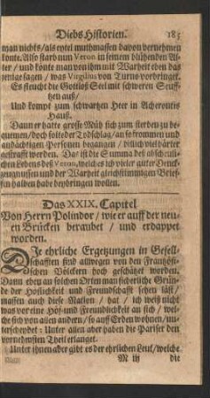 Das XXIX. Capitel.