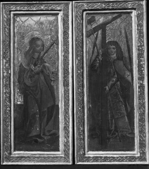 Linker Altarflügel mit Mater Dolorosa