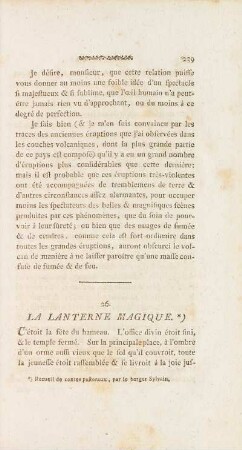 26. La Lanterne Magique