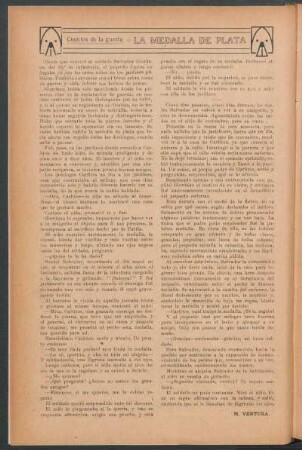 La medalla de plata : Cuentos de la guerra