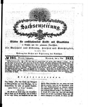 4.1833, Mai (Nr. 103-128)