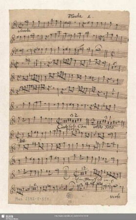 Flauta [douce] 1.