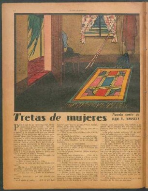 Tretas de mujeres : Novela corta de Julio V. Mansilla