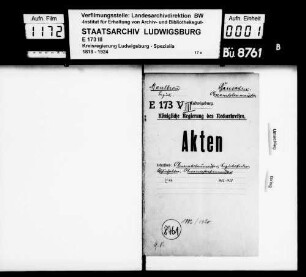 Oberamtsbaumeister und sonstige Körperschaftsbeamte, Oberamt Maulbronn