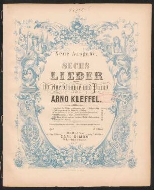 5: Die Rose blühet noch im Garten : op. 2