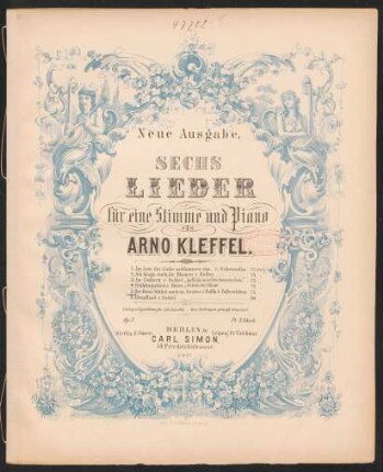 5: Die Rose blühet noch im Garten : op. 2