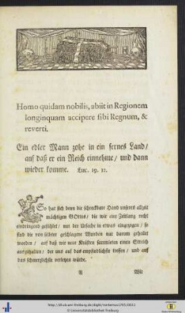 Trauerrede auf den tödtlichen Hintritt Francisci des Ersten Weiland Röm. Kaiser in Germanien.