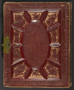 Familienalbum in lutherischer Familientradition : Familienalbum in lutherischer Familientradition. Ledereinband, goldgeprägt mit Metall-Leder-Schließe, Goldschnitt; 14,5 x 11,5 x 3 cm (um 1890/1900): Dresden: SLUB/DF 2017.A.351