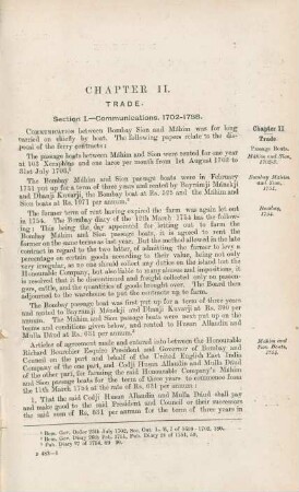 Section I. - Communications, 1702 - 1788